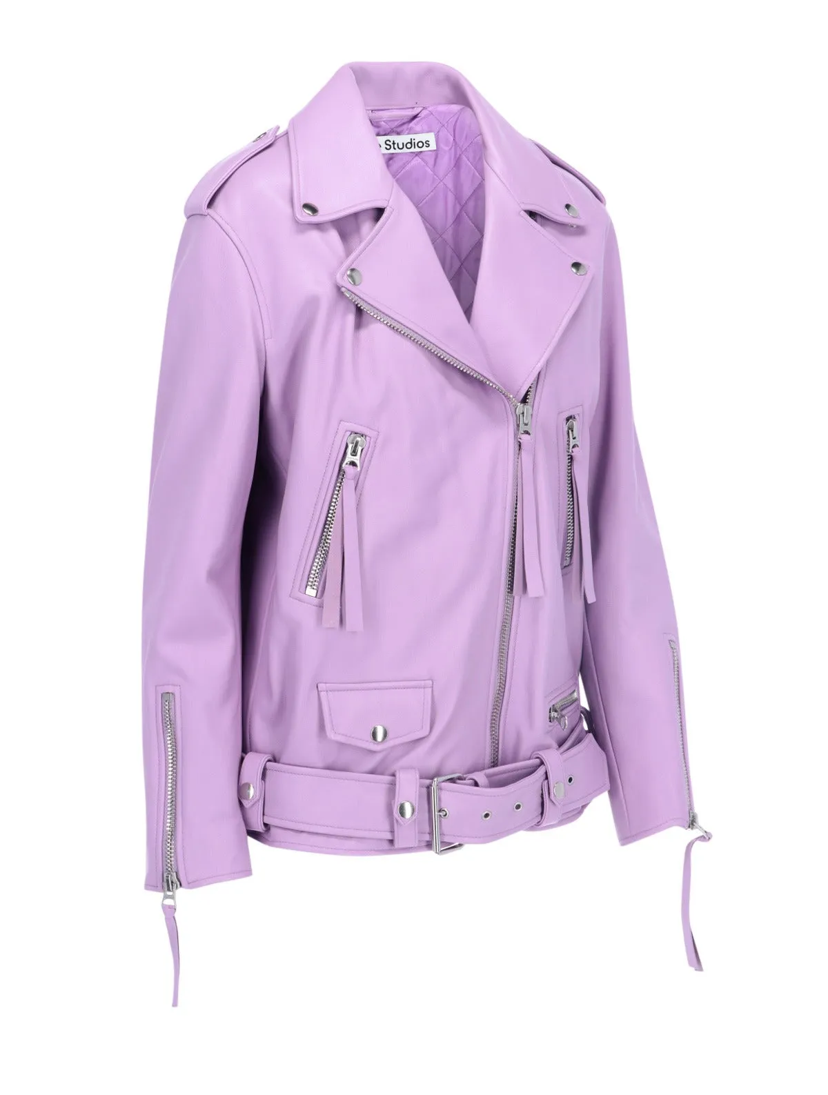 Honey Fucking Dijon X Acne Studios Zipped Biker Jacket