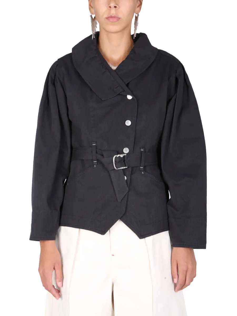 Isabel Marant Belted Waist Jacket