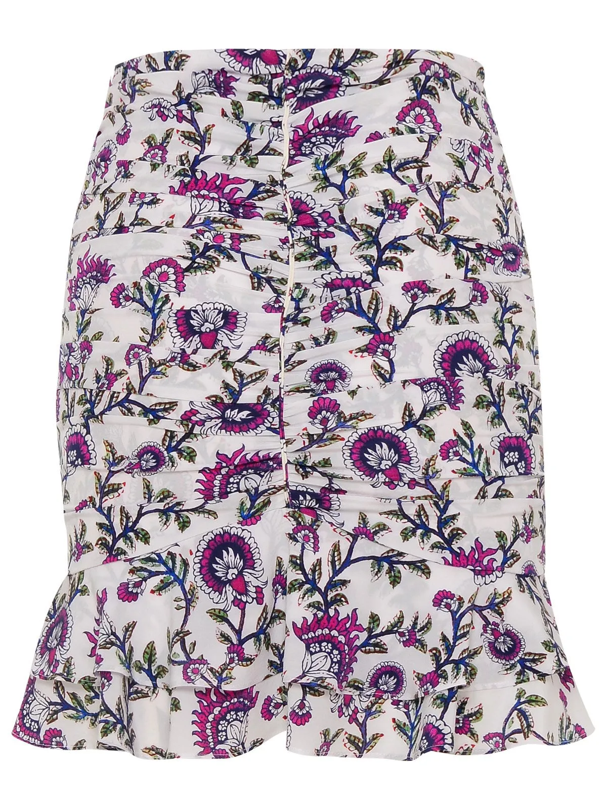 Isabel Marant High Waist Abstract-Print Skirt