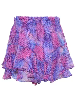 Isabel Marant High Waist Allover Printed Shorts