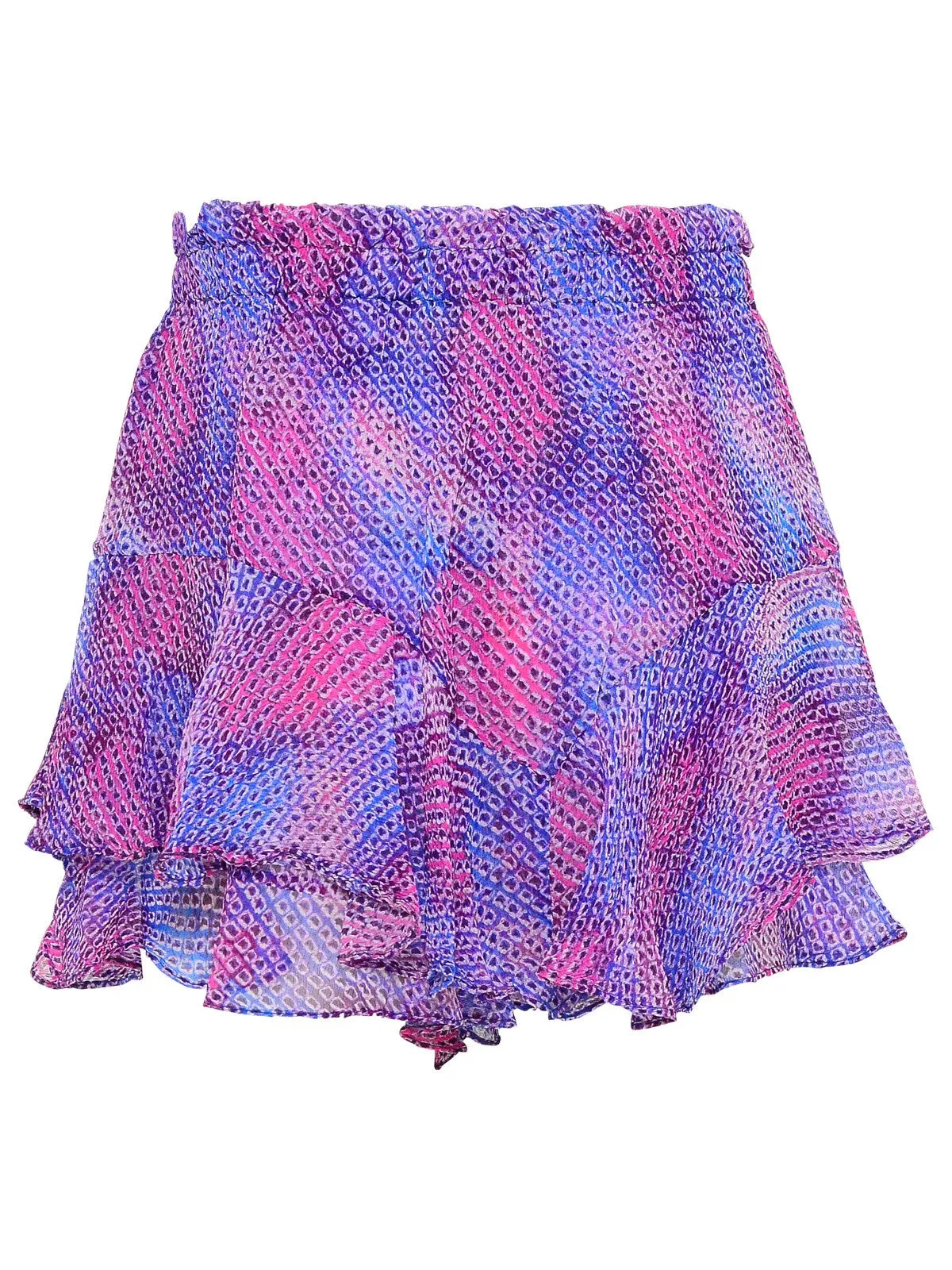 Isabel Marant High Waist Allover Printed Shorts