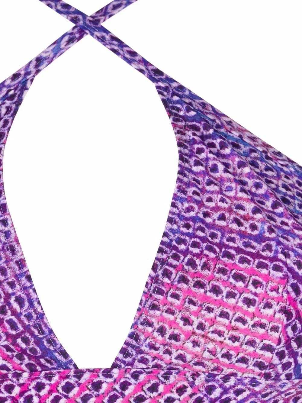 Isabel Marant Solanges Graphic Printed Bikini Top
