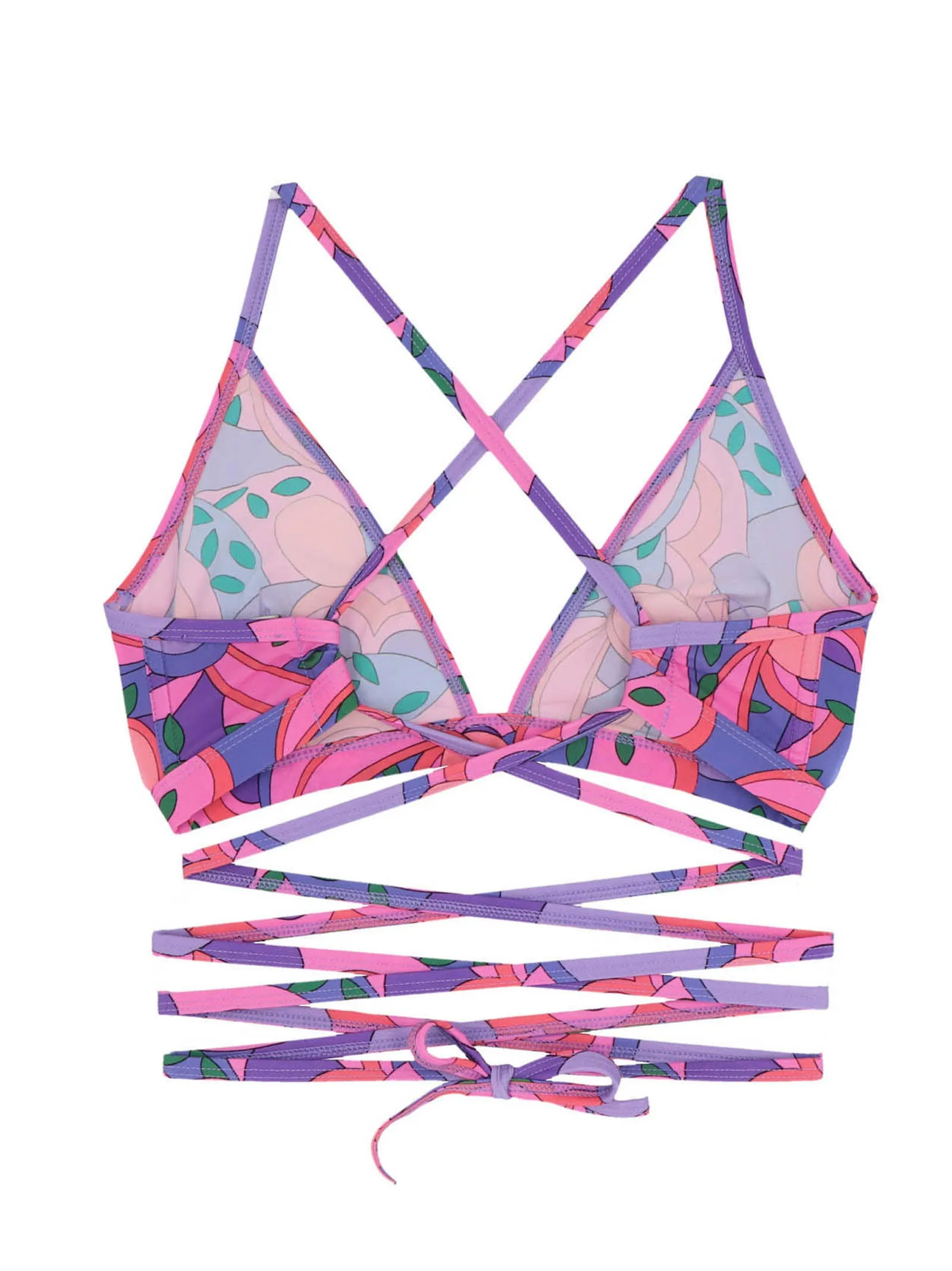 Isabel Marant Solanges Graphic Printed Bikini Top