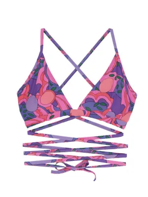 Isabel Marant Solanges Graphic Printed Bikini Top
