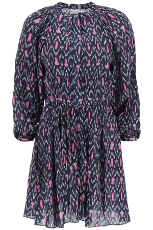 Isabel Marant toile Allover Ethnic Pattern Mini Dress