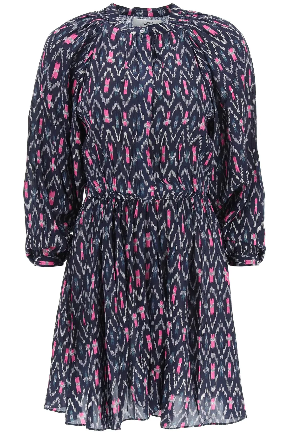 Isabel Marant toile Allover Ethnic Pattern Mini Dress