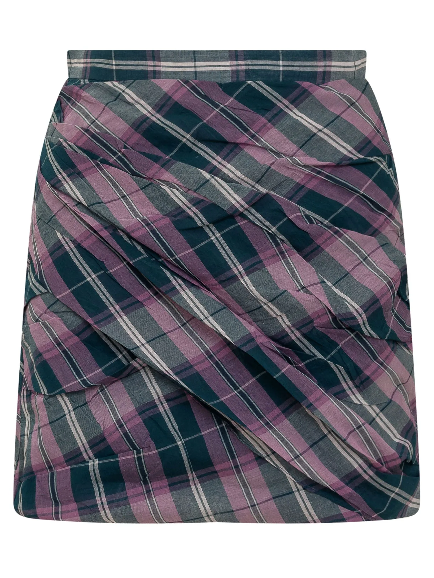 Isabel Marant toile Birdy Ruched Mini Skirt
