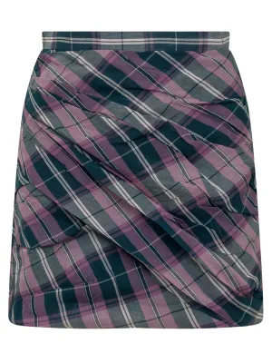 Isabel Marant toile Birdy Ruched Mini Skirt