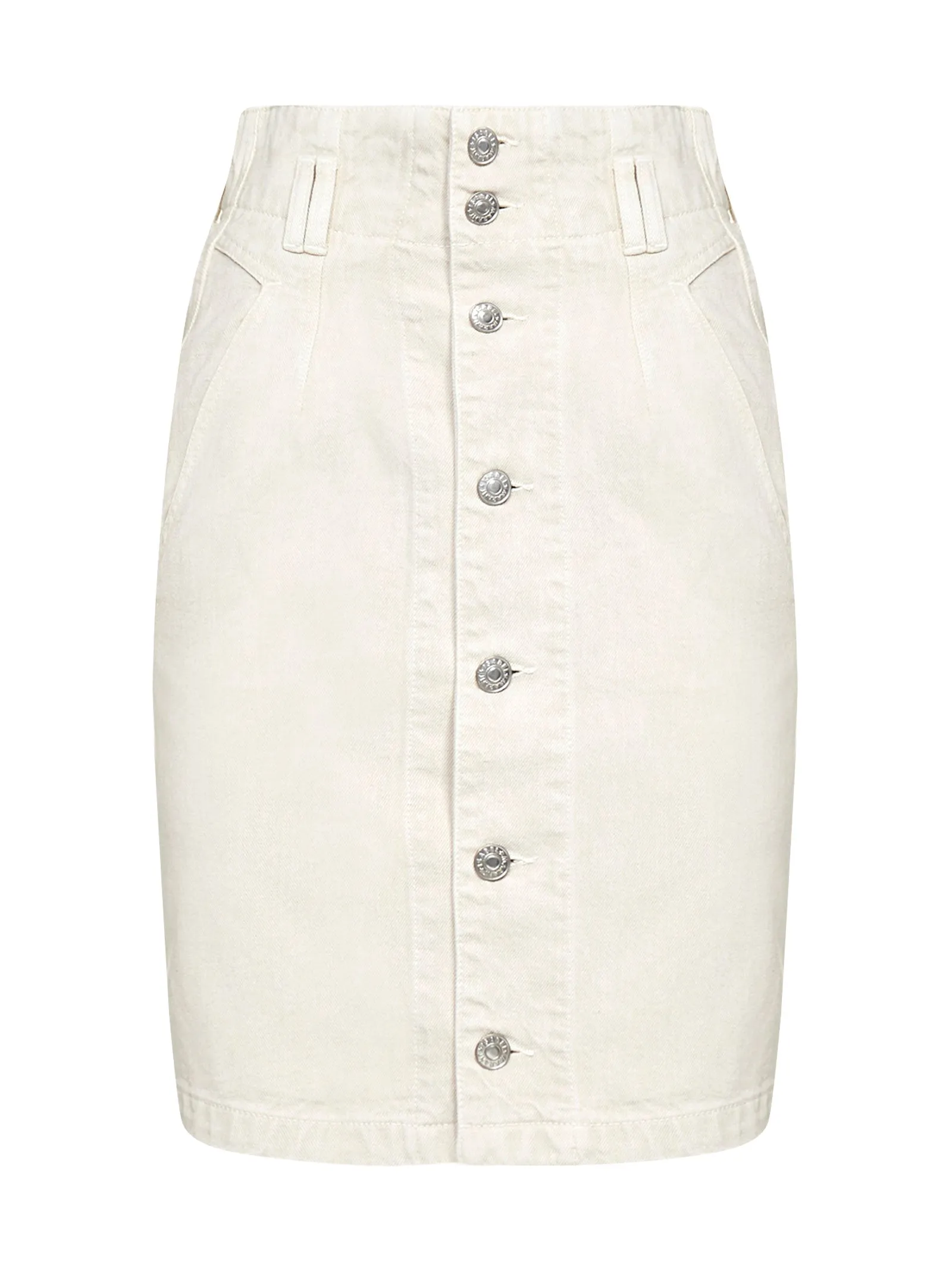Isabel Marant toile Buttoned Denim Skirt