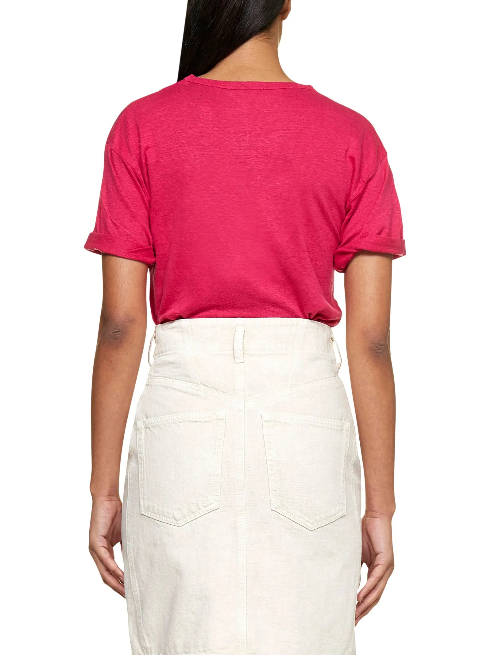 Isabel Marant toile Buttoned Denim Skirt