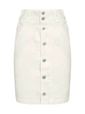 Isabel Marant toile Buttoned Denim Skirt