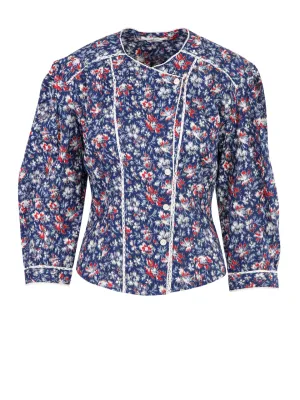 Isabel Marant toile Floral Printed Ditta Top