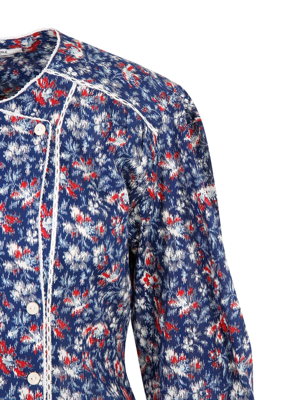 Isabel Marant toile Floral Printed Ditta Top