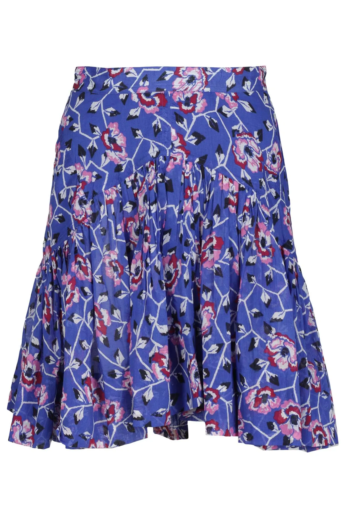 Isabel Marant toile Floral Printed High-Waist Mini Skirt
