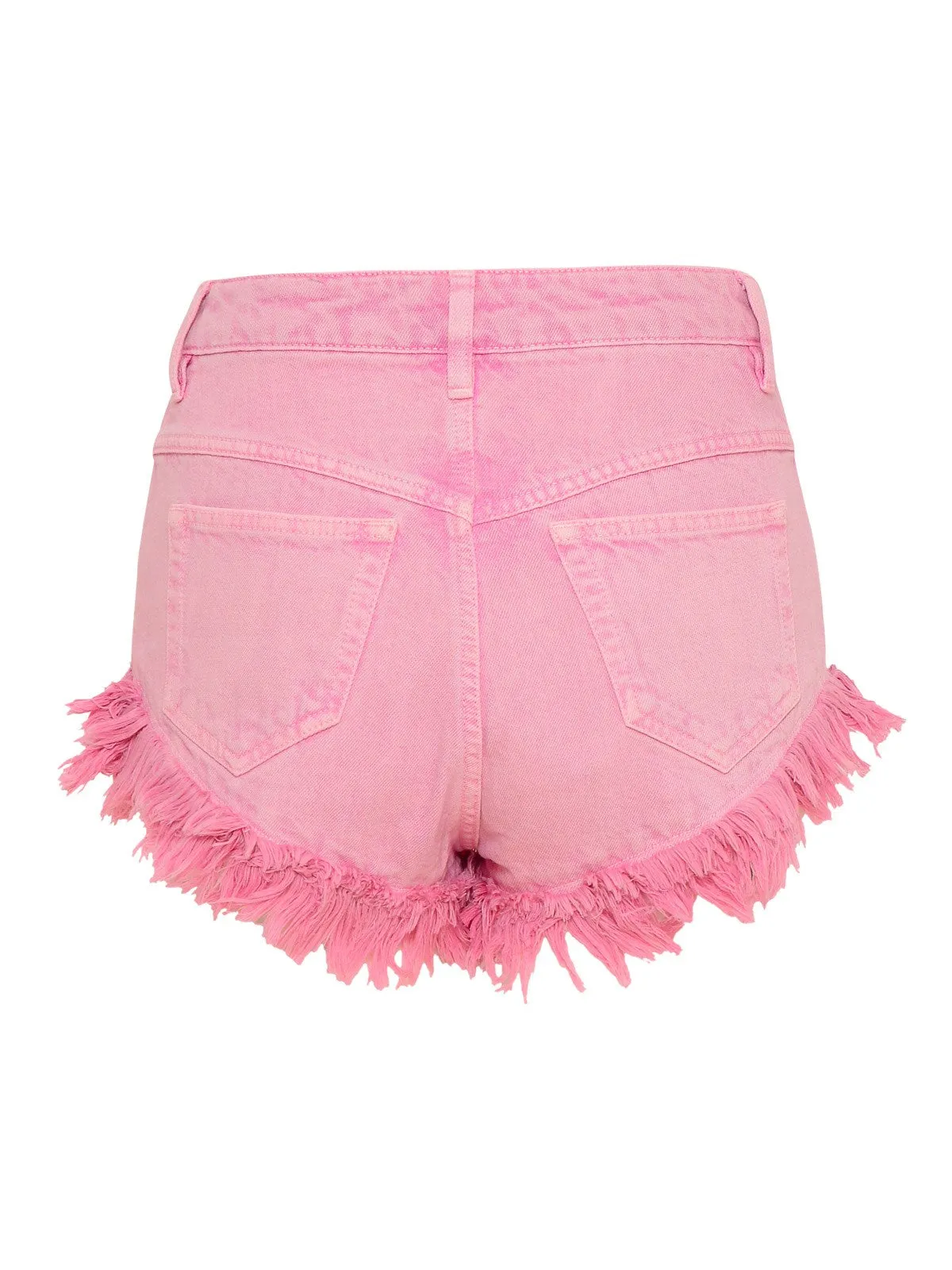 Isabel Marant toile Frayed Edge Denim Shorts