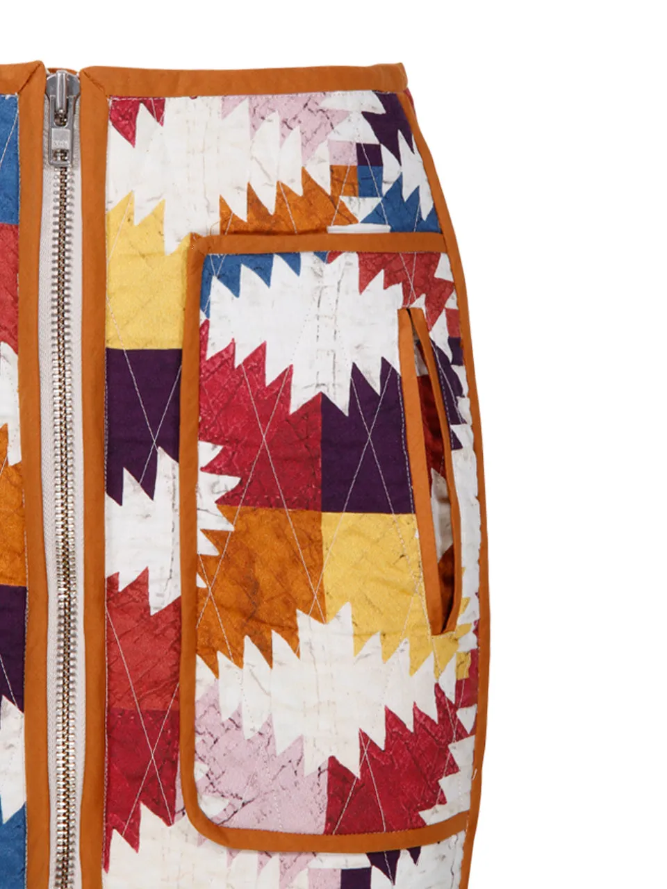 Isabel Marant toile Geometric Pattern Mini Skirt