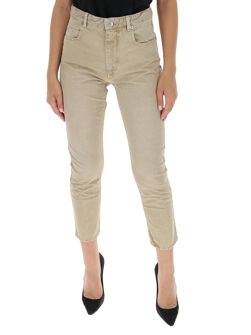 Isabel Marant toile High Rise Slim Jeans