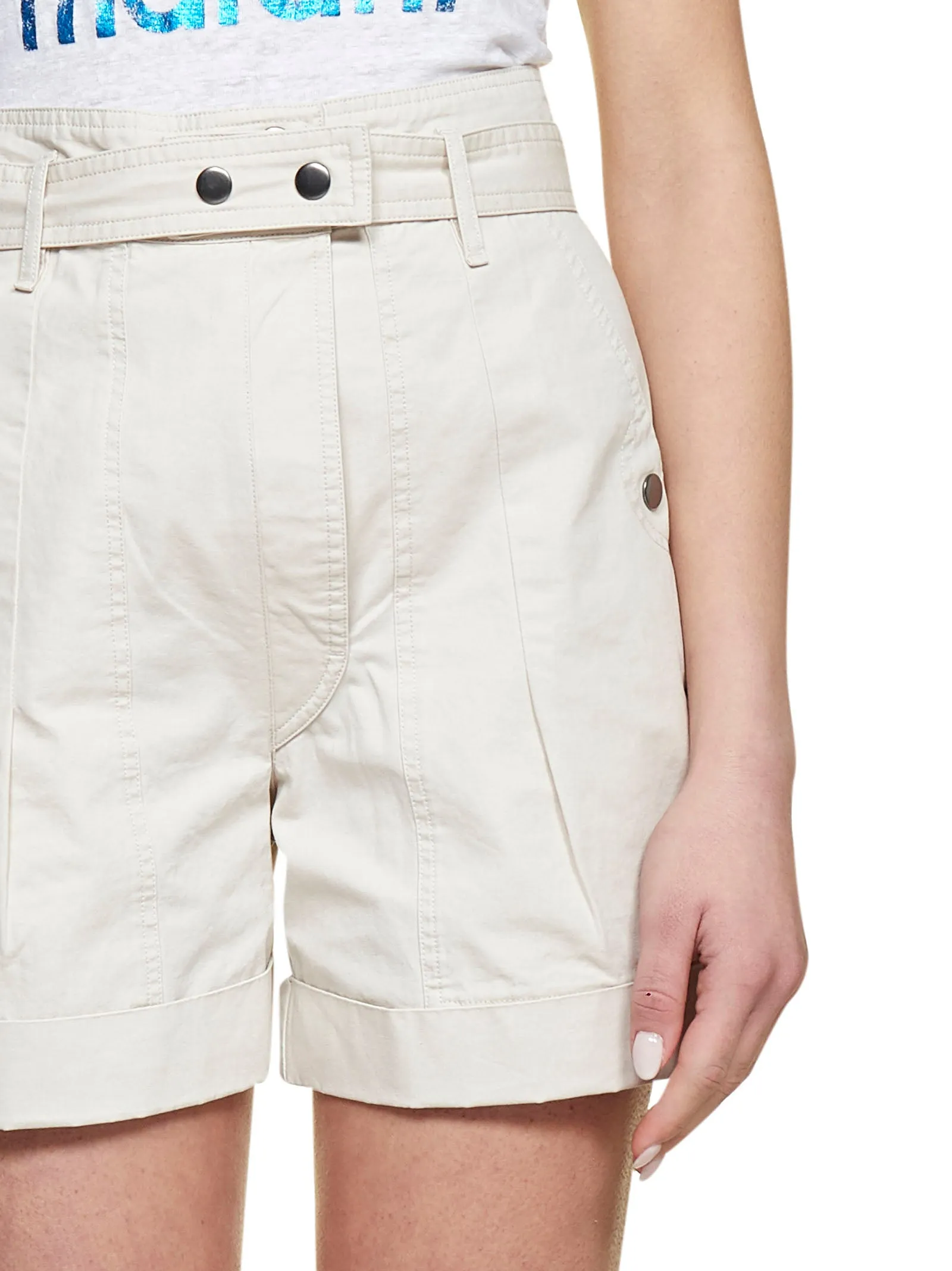 Isabel Marant toile High Waist Shorts