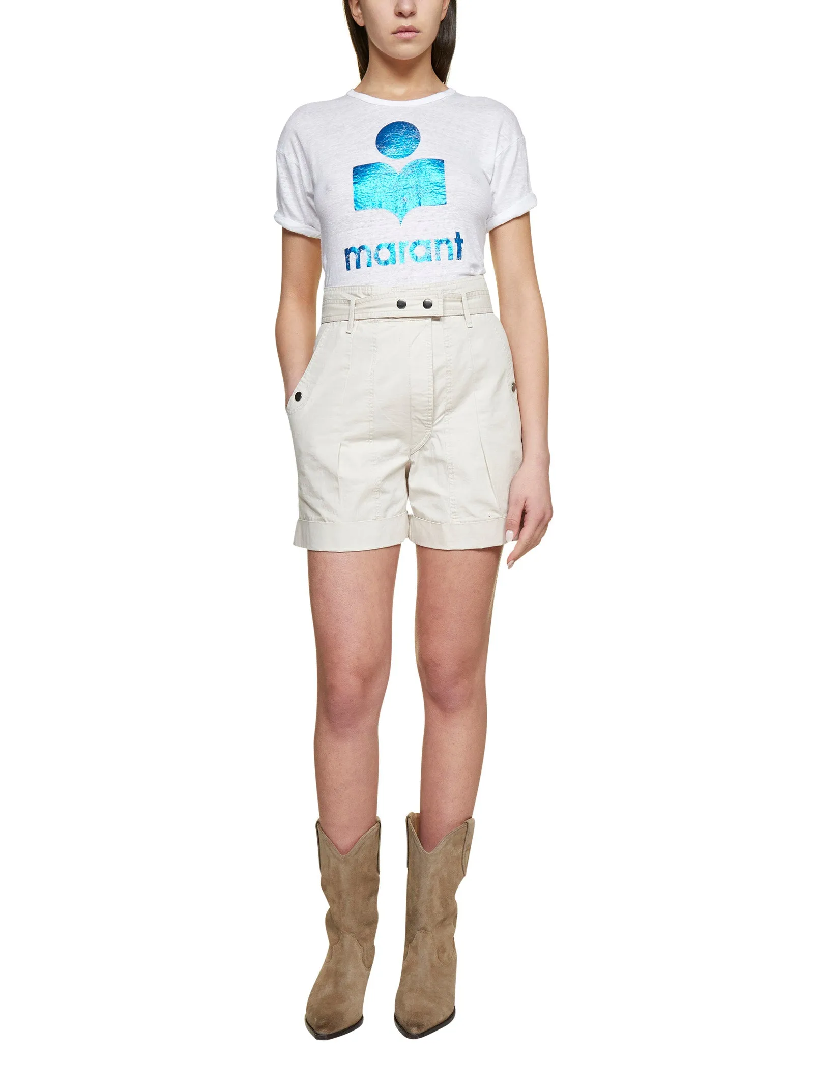Isabel Marant toile High Waist Shorts