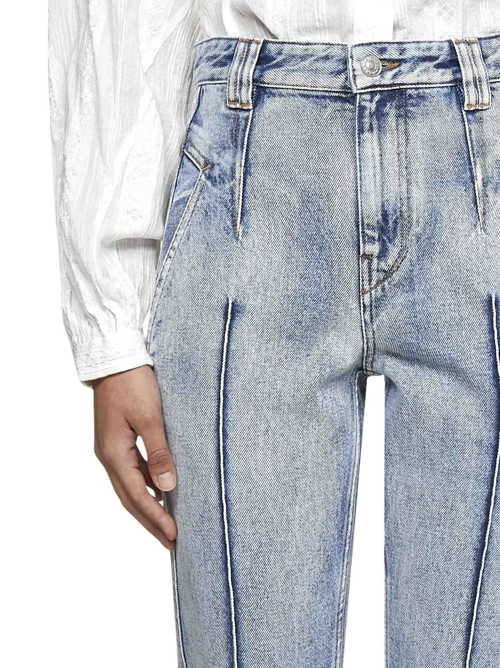 Isabel Marant toile High Waist Skinny Jeans