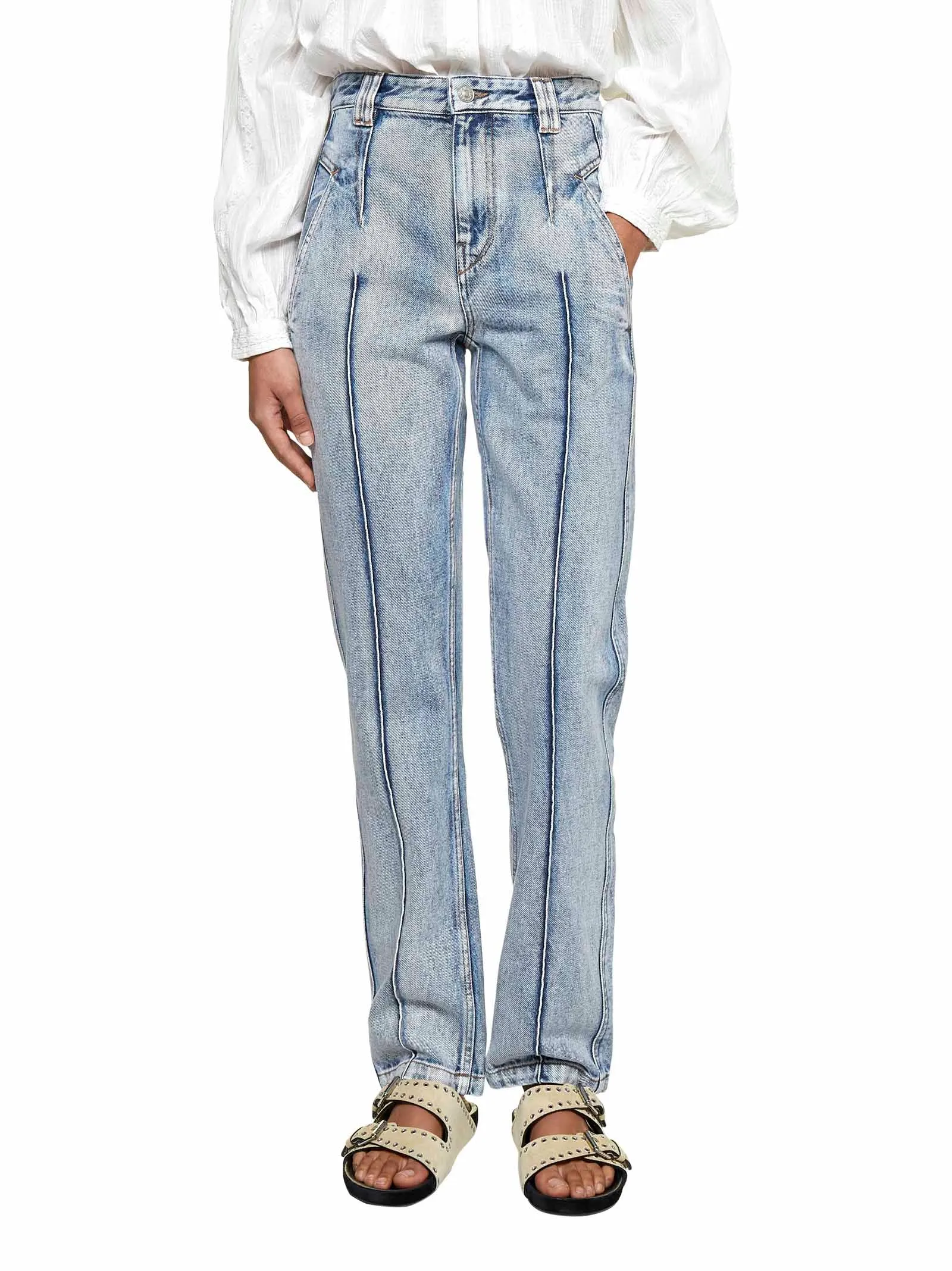 Isabel Marant toile High Waist Skinny Jeans