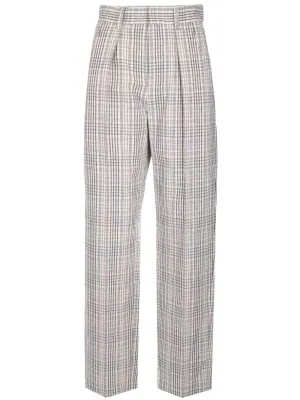 Isabel Marant toile High Waist Straight Leg Pants