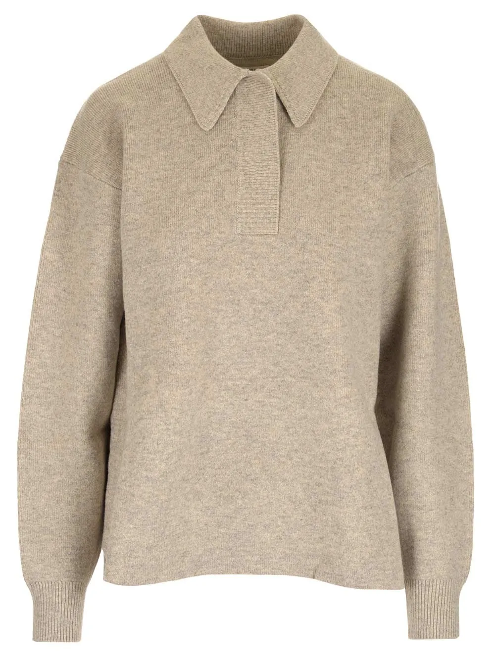 Isabel Marant toile Knitted Ribbed Hem Top