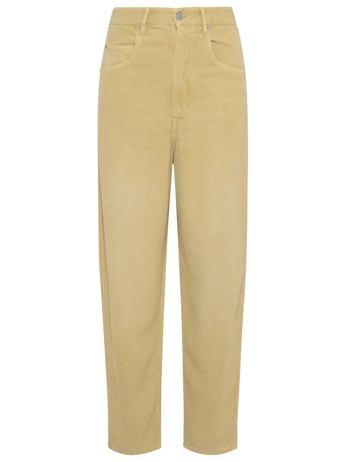 Isabel Marant toile Ticosy High-Waist Tapered Jeans