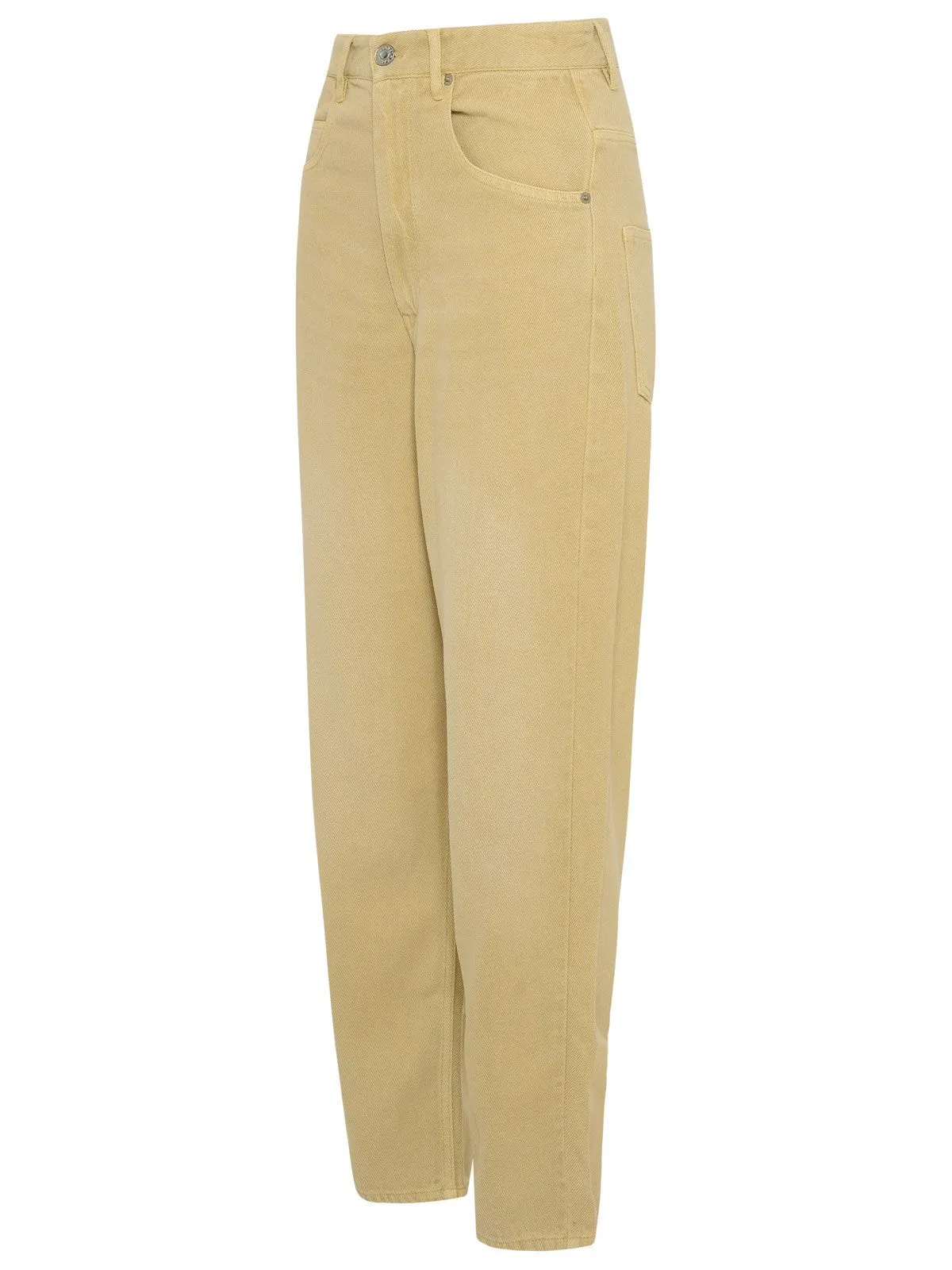 Isabel Marant toile Ticosy High-Waist Tapered Jeans