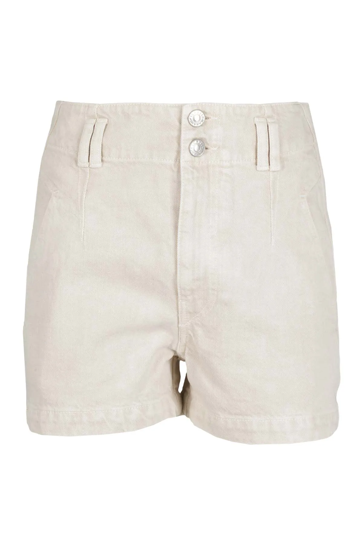 Isabel Marant toile Tihiana High Waisted Denim Shorts