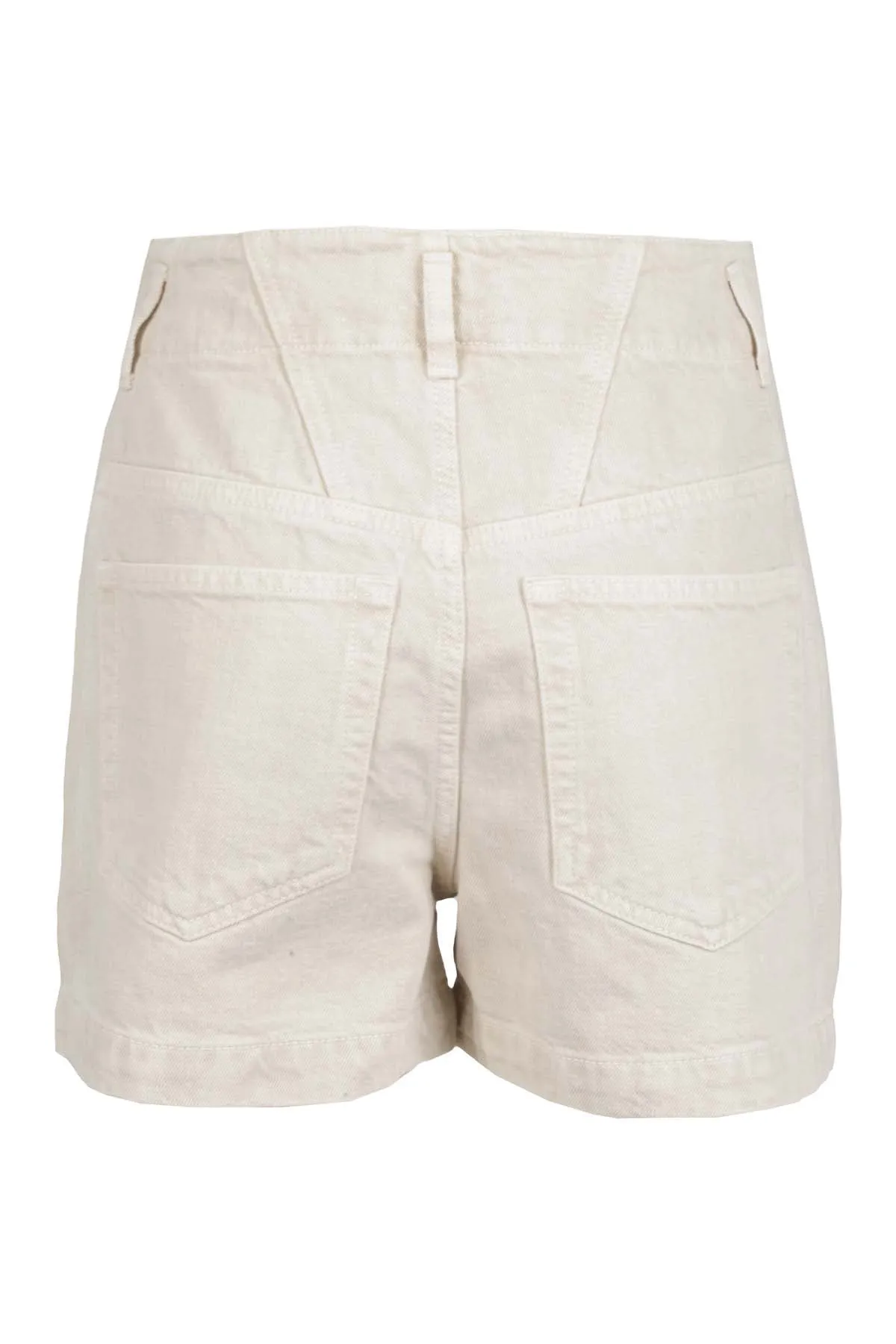 Isabel Marant toile Tihiana High Waisted Denim Shorts