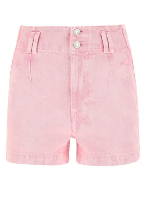 Isabel Marant toile Tihiana High Waisted Denim Shorts