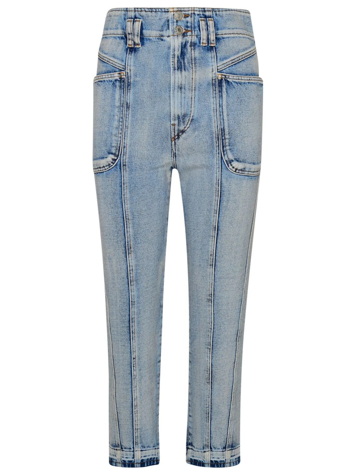 Isabel Marant toile Tuscon Tapered-Leg Jeans