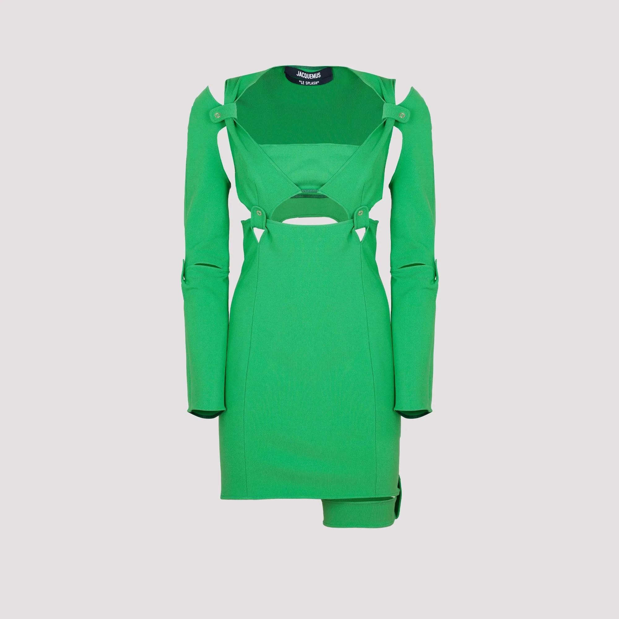 Jacquemus Cut Out Detailed Mini Dress