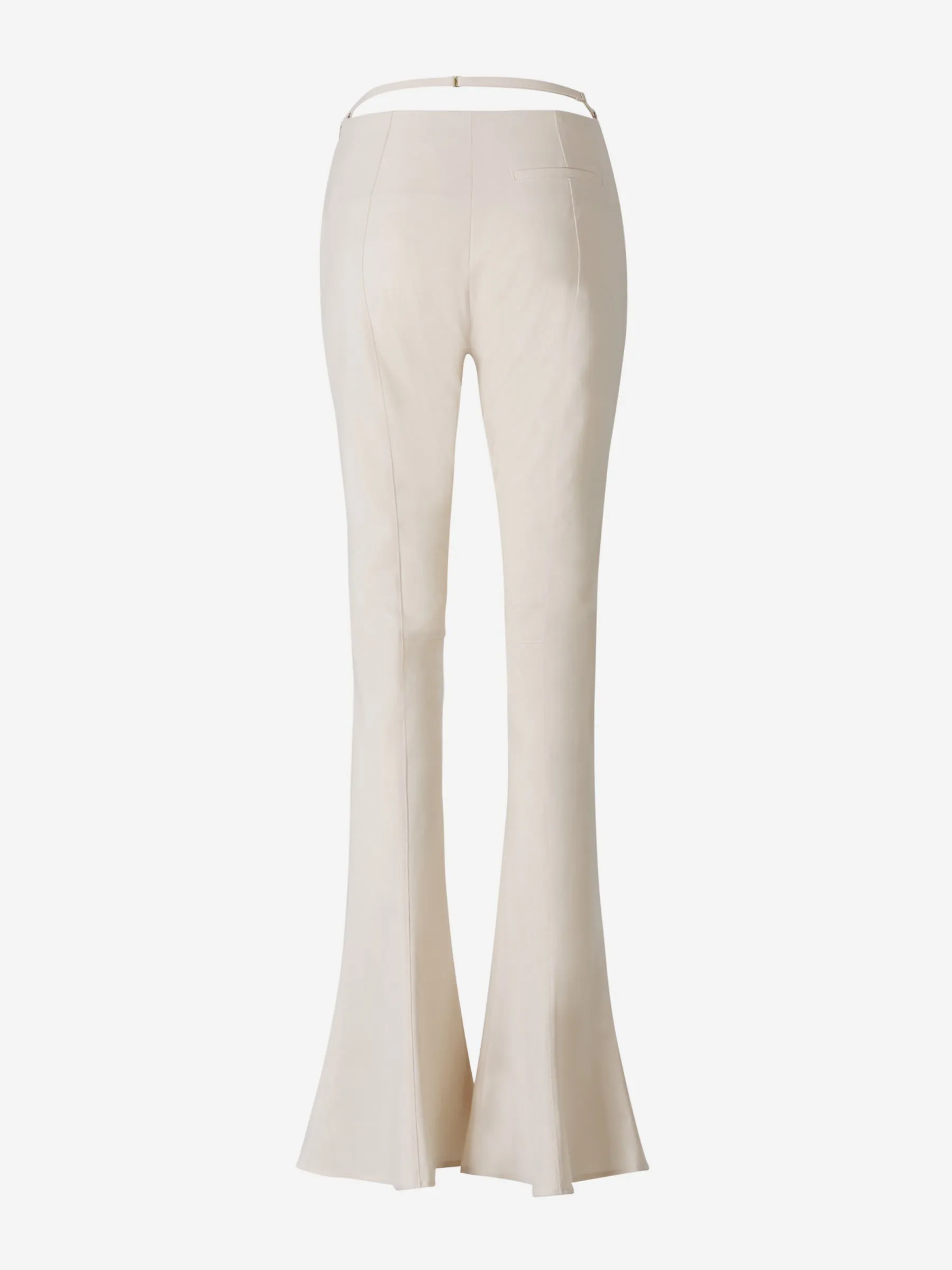 Jacquemus Flared Leg Low Waist Pants
