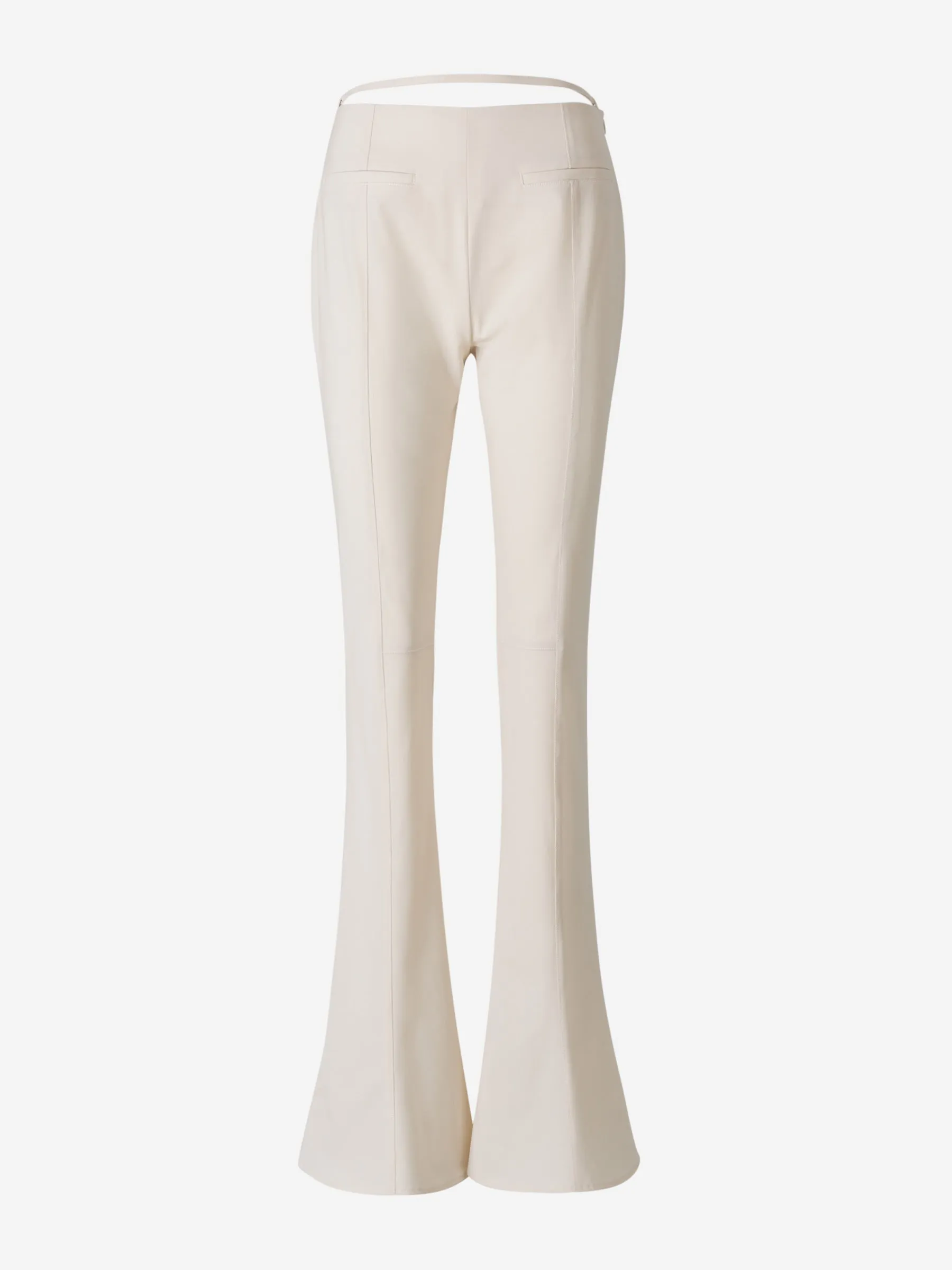 Jacquemus Flared Leg Low Waist Pants