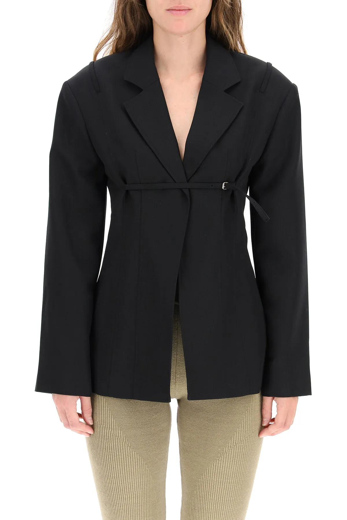 Jacquemus La Veste Sauge Fitted Jacket