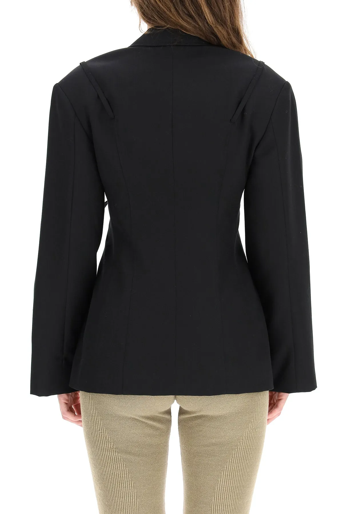 Jacquemus La Veste Sauge Fitted Jacket