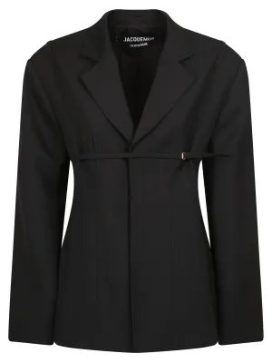 Jacquemus La Veste Sauge Fitted Jacket