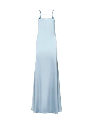Jacquemus Mentalo Satin Column Dress