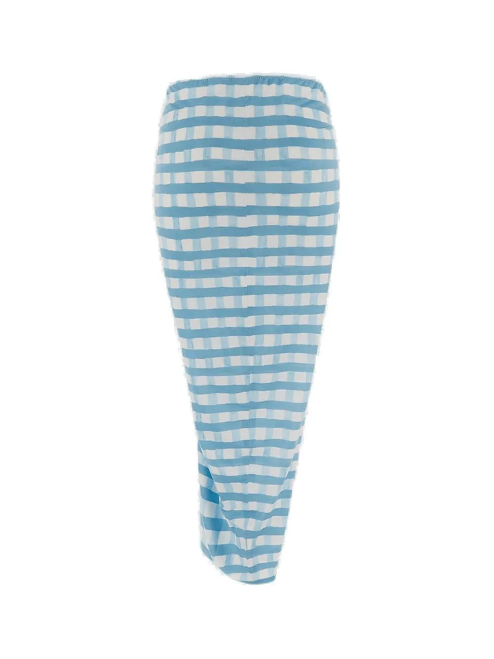 Jacquemus Plaid Pattern High Waist Skirt