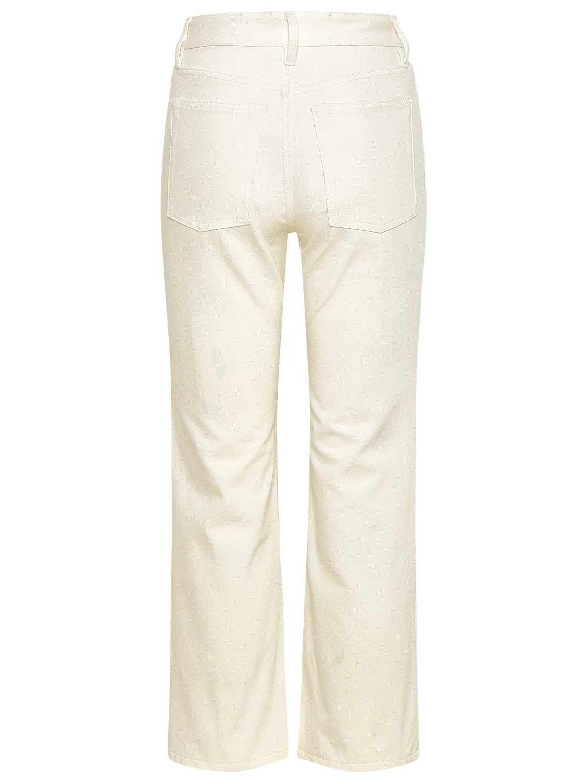 Jil Sander Buttoned Straight Leg Jeans