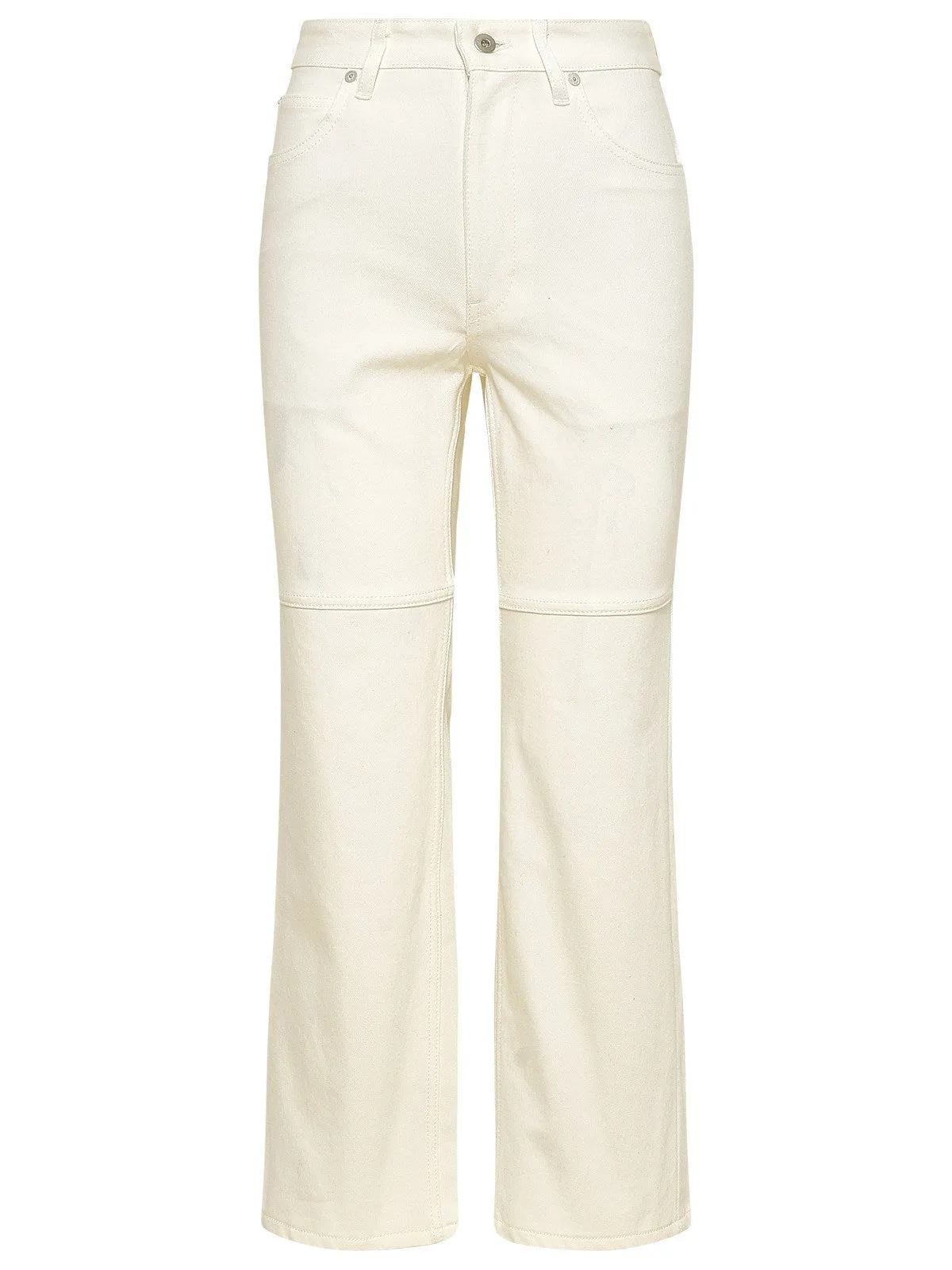 Jil Sander Buttoned Straight Leg Jeans