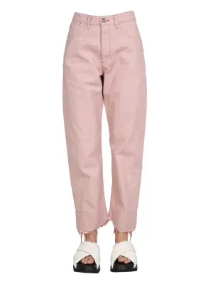 Jil Sander High-Rise Straight Leg Pants