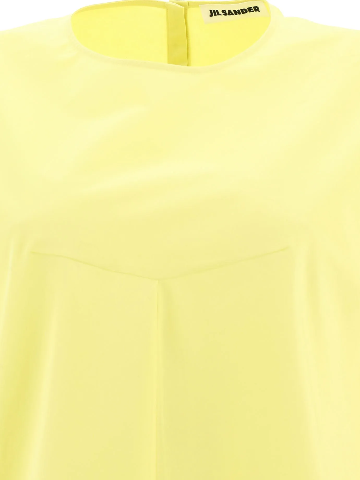 Jil Sander Round-Neck Short-Sleeved Top