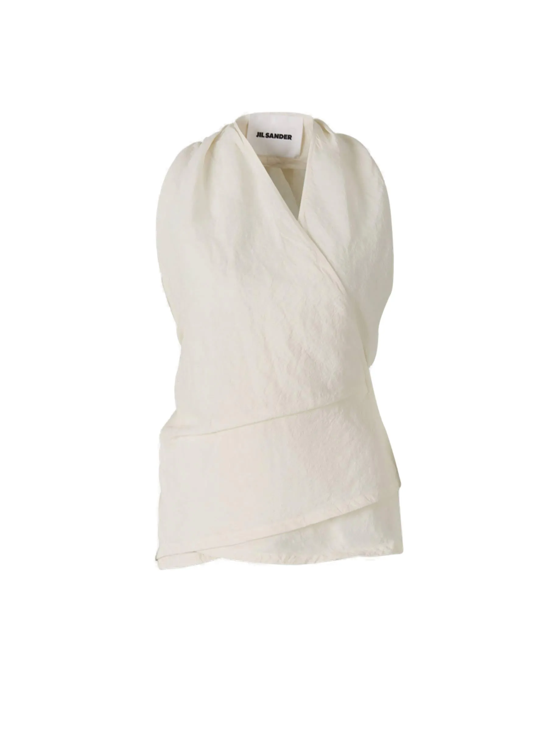 Jil Sander Wrap Sleeveless Top