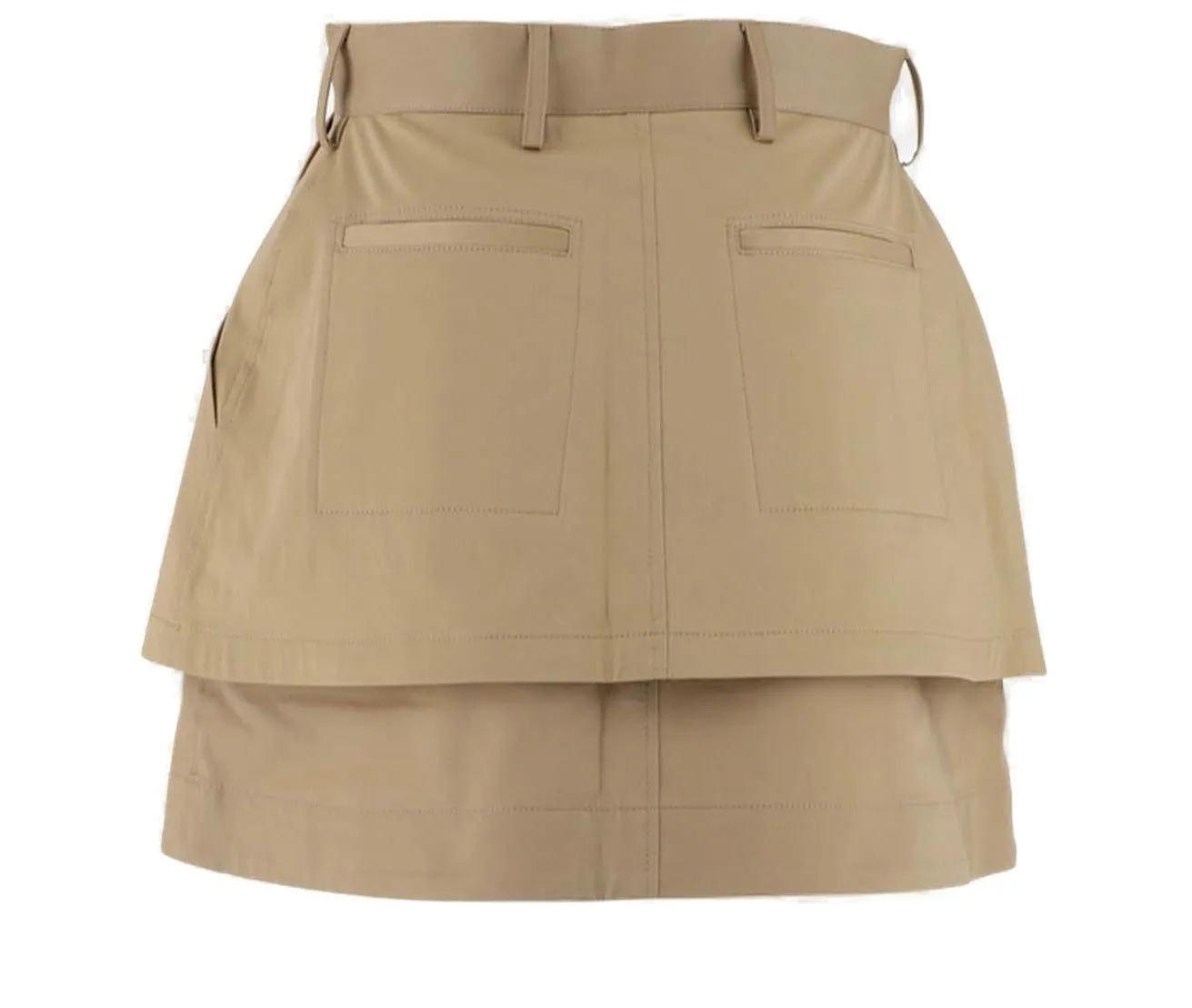 JW Anderson A-Line High-Waist Mini Skirt