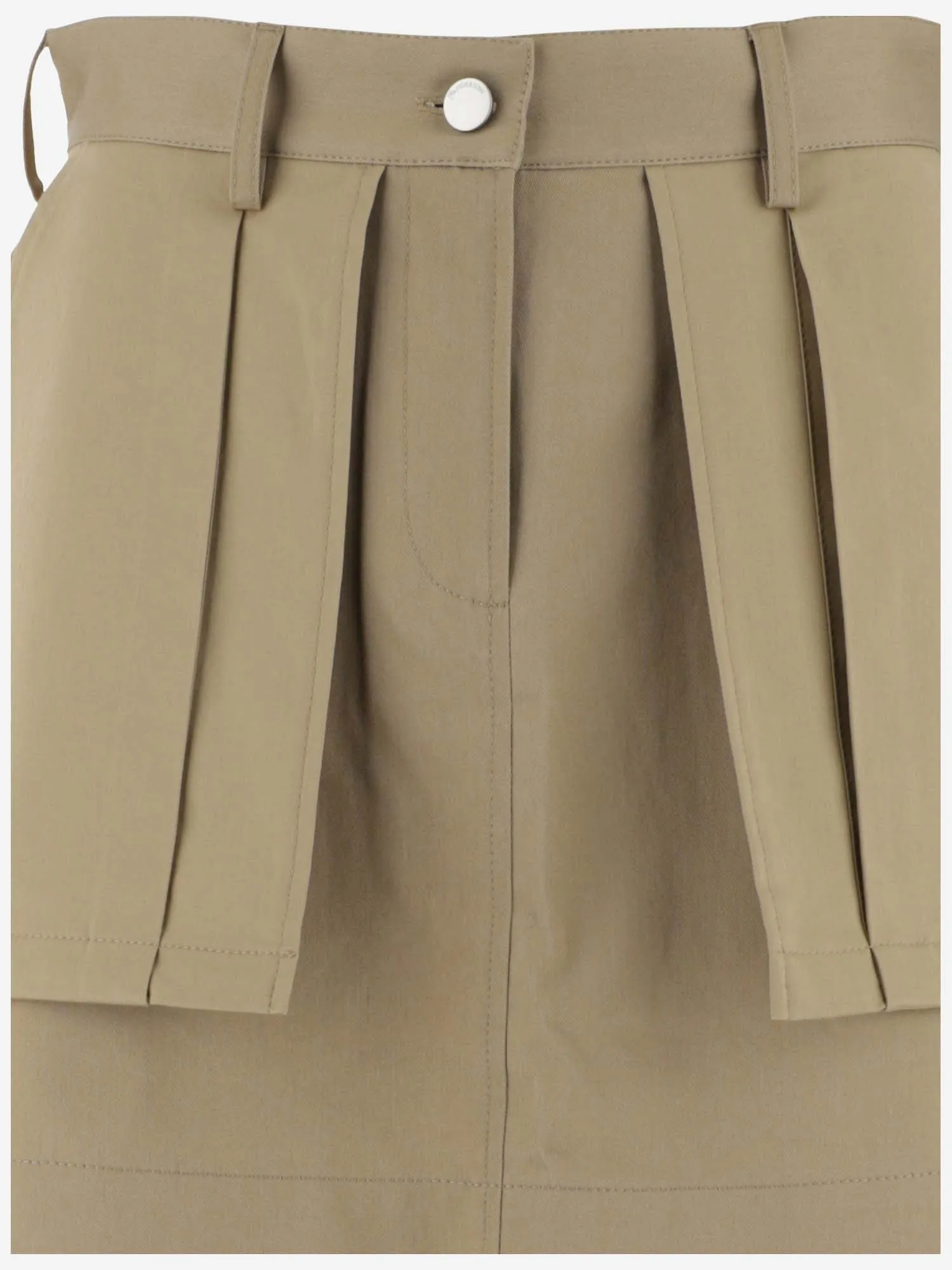 JW Anderson A-Line High-Waist Mini Skirt
