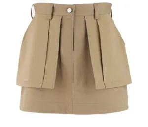 JW Anderson A-Line High-Waist Mini Skirt