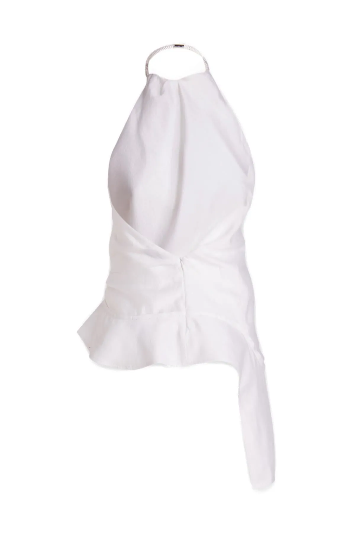 JW Anderson Asymmetric Halterneck Sleeveless Top
